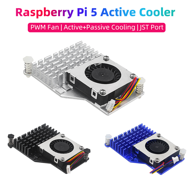 Raspberry Pi Water Cooling Kit - Raspberry Pi 5 enfriador activo PWM