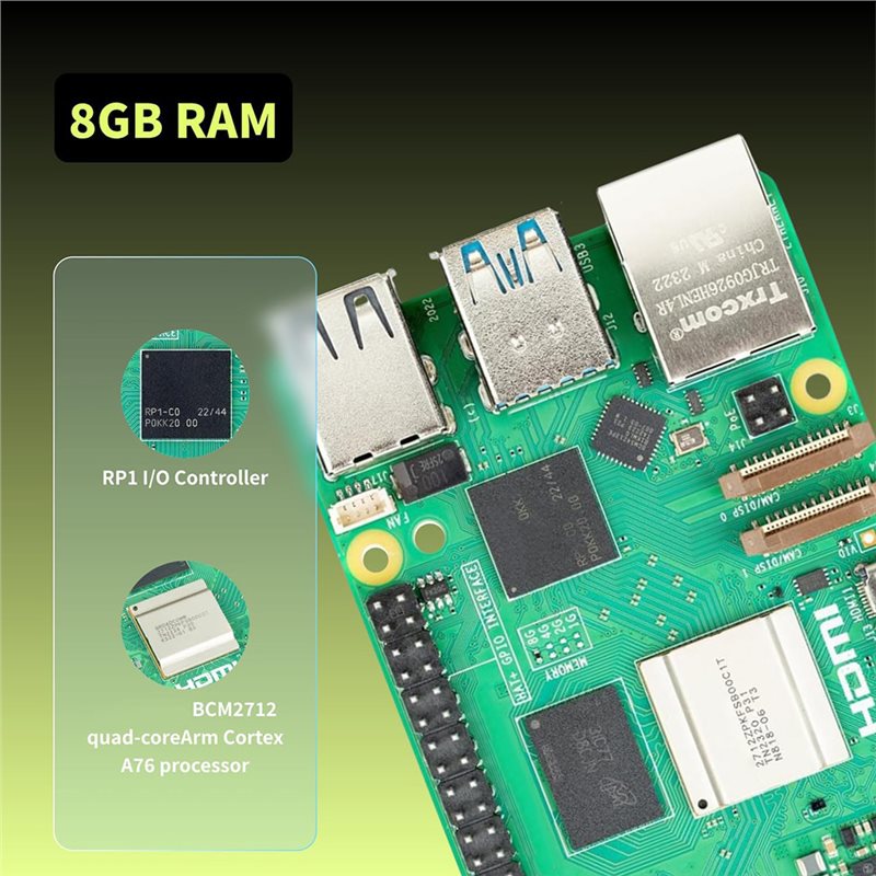 T23C Kit de Inicio Irasptek pa - Raspberry Pi 5 8Gb Board reseña y precio